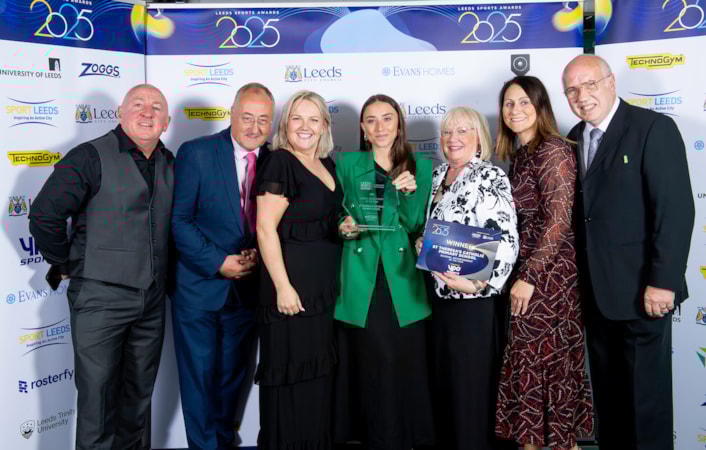 Awards 5: The evening's School Achievement award was won by St Theresa's Catholic Primary School.
