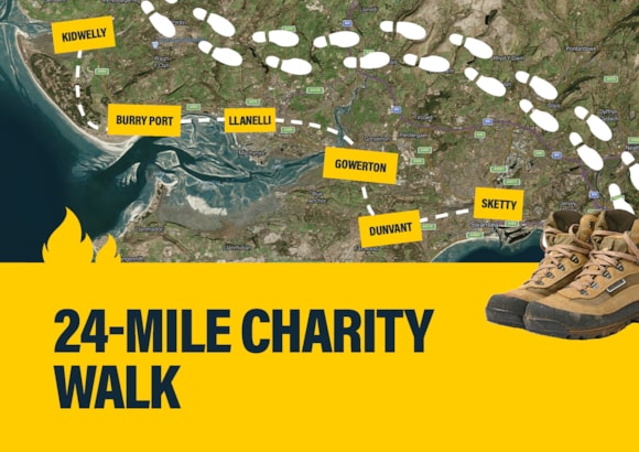 On-Call Firefighter Takes on a 24-Mile Charity Walk this May!: 24-Mile Charity Walk
