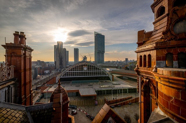 Cityscape of Manchester