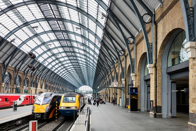 King's Cross railway station - platform zero 0