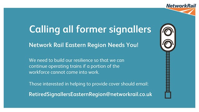 Network Rail appeals for former signallers in Yorkshire to keep vital train services moving: Network Rail appeals for former signallers to keep vital train services moving