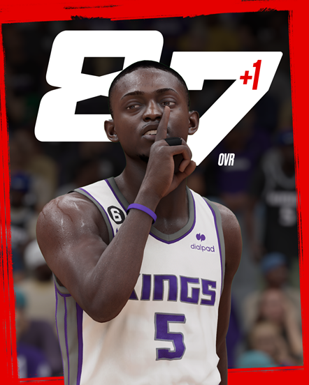 NBA 2K23 RATINGS DE'AARON FOX