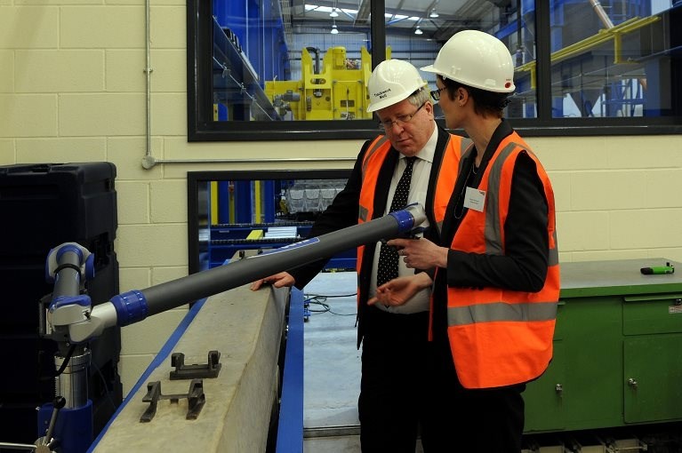 Doncaster Sleeper Factory opening: Secretary of State sees testing in on-site laboratory