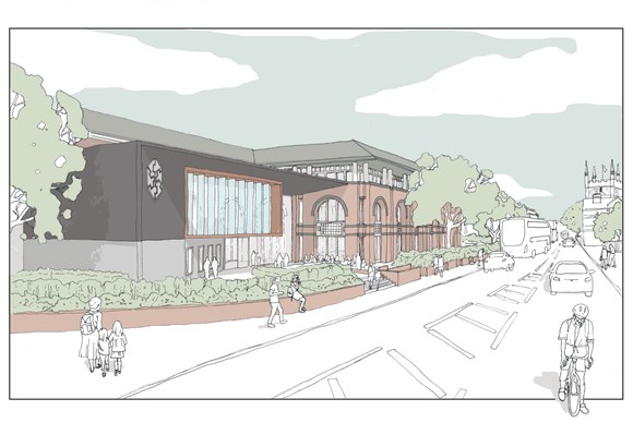 Civic Centre Library - artists impression-2