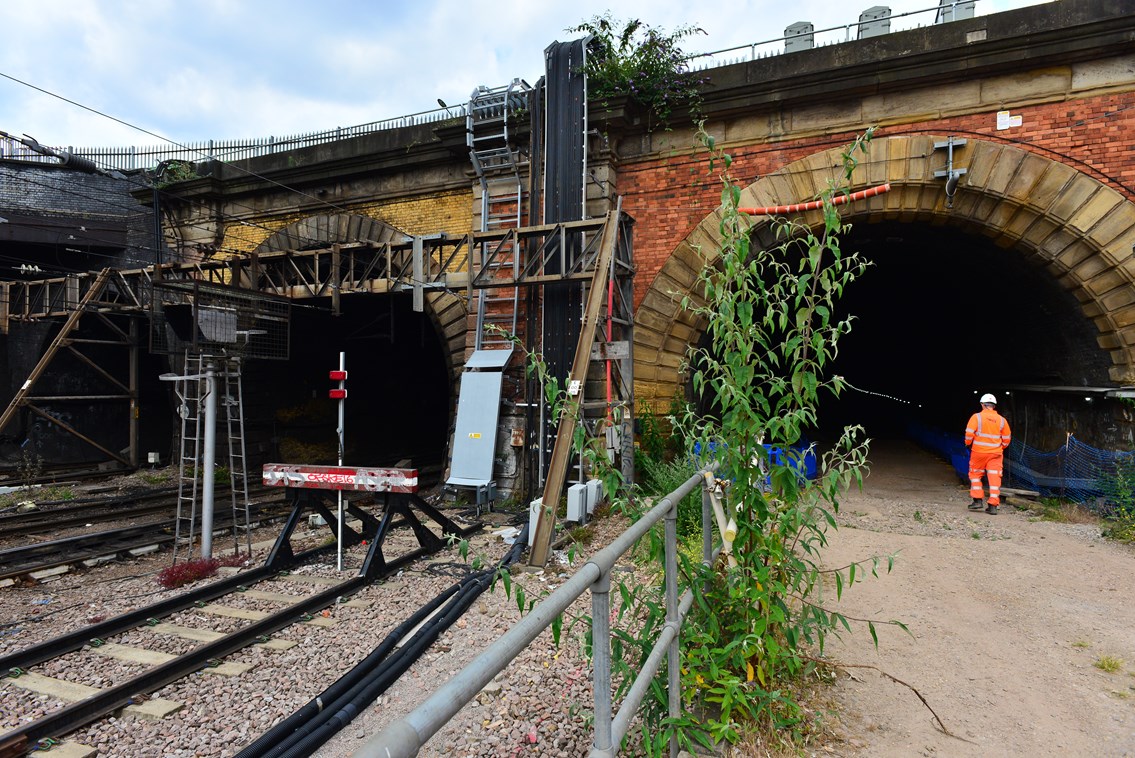 The tunnel which will be reopened as part of the East Coast Upgrade