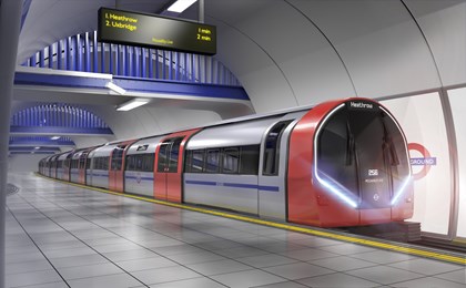 Siemens Mobility Limited signs contract to design and manufacture a new generation of Tube trains: FOR-USE-New full train exterior