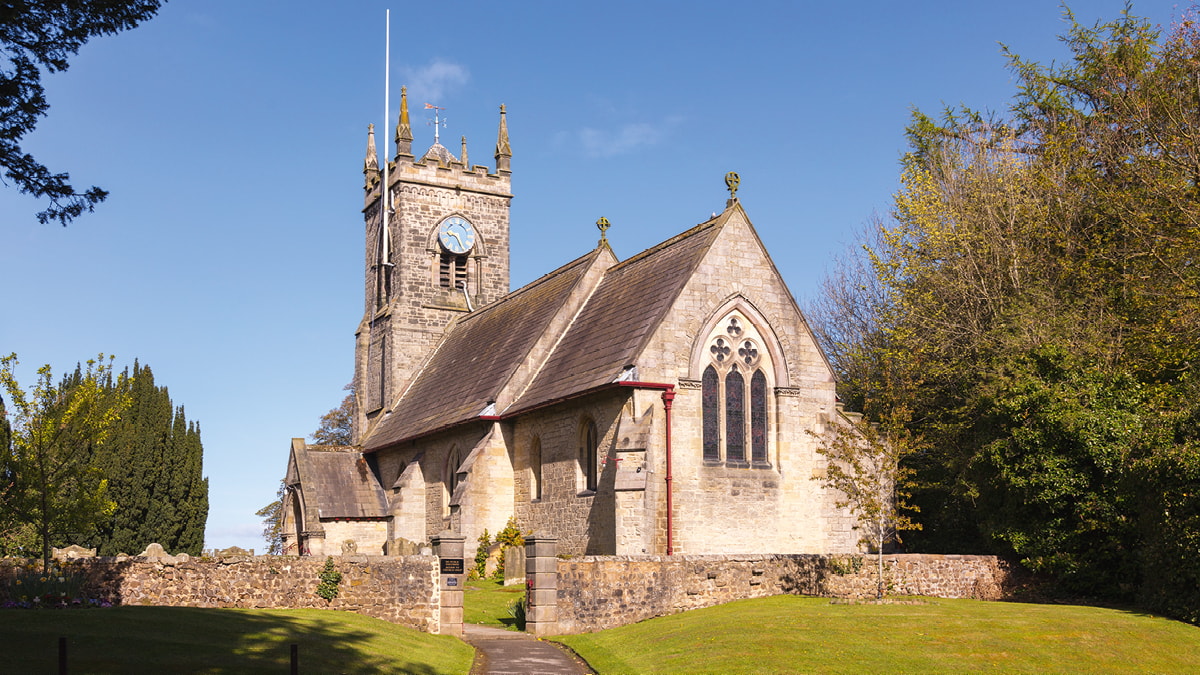 Nidd Hall Hotel Grounds Church