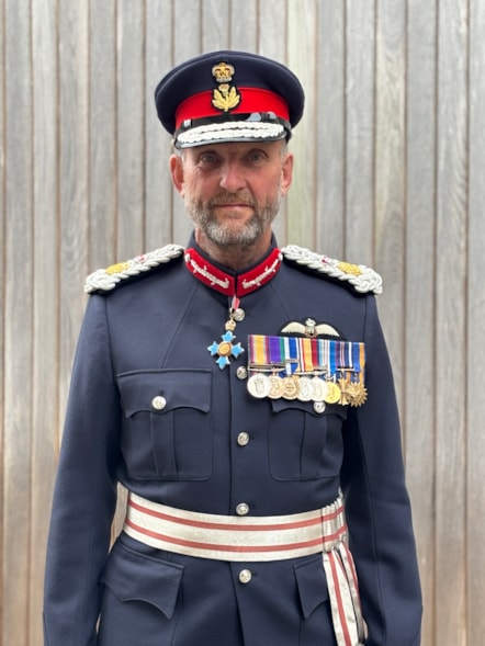 Lord-Lieutenant of Moray Alistair Monkman mid