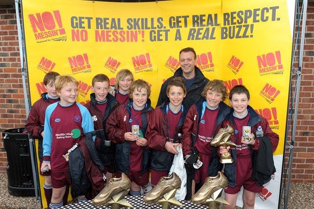 U12 winners - Duffield Meadows