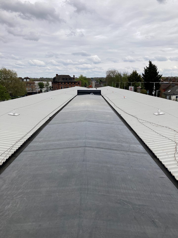 Balham station roof