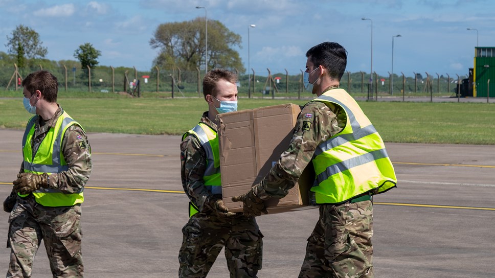 PPE Army chain 3 Welsh Government News