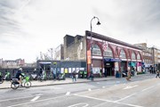 TfL Image - Kentish Town station showing out of hours entrance: TfL Image - Kentish Town station showing out of hours entrance