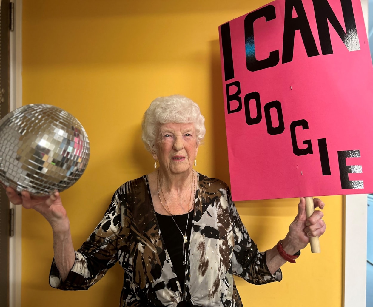 DPHAR - Margaret Nutter 1: Margaret Nutter, 96, is one the oldest members of Yorkshire Dance's Dance On programme