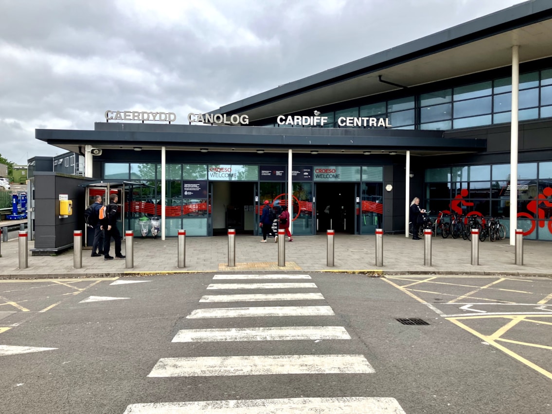 Cardiff Central station, South Entrance