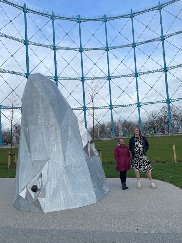 LATEST NEWS: Whale sculpture takes pride of place in new public park: Granton sculpture