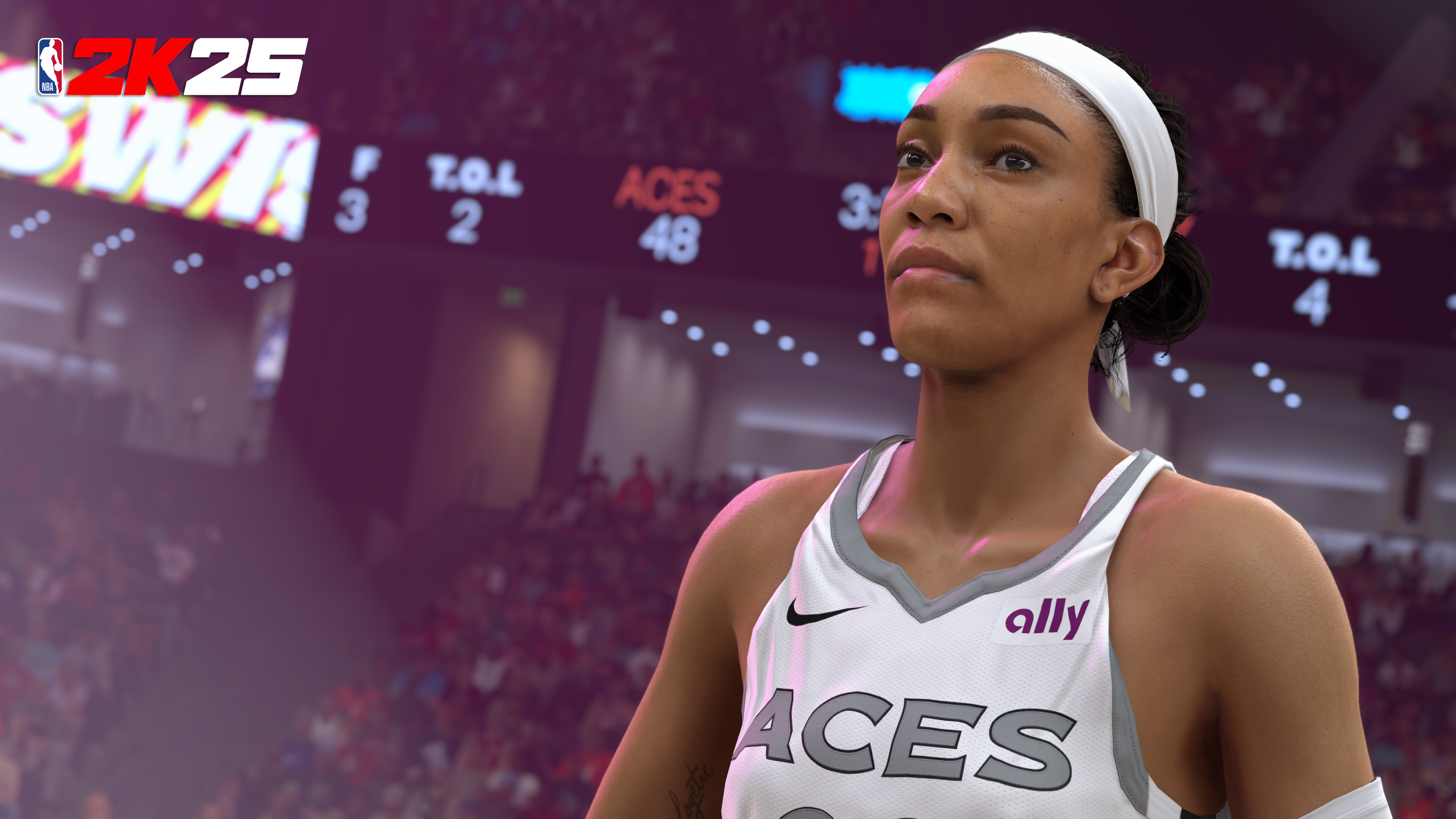 NBA 2K25 A'ja Wilson First Look-3 | 2K News