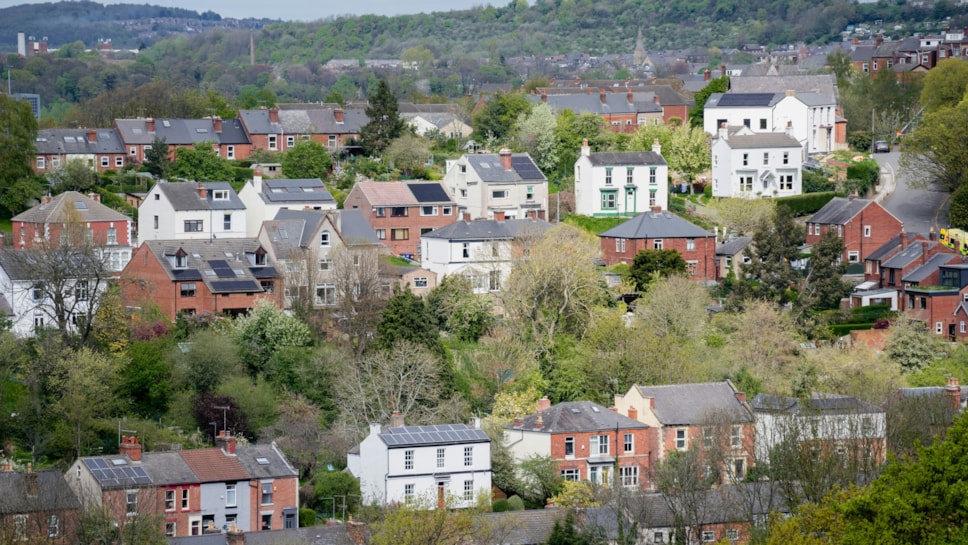Sheffield UK homes street