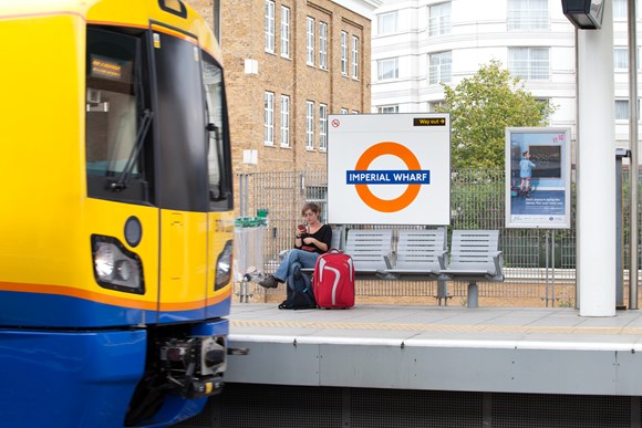 TfL Press Release - A more frequent service to operate on Richmond and Clapham Junction to Stratford routes: TfL Image - Imperial Wharf