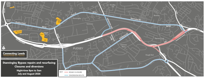 Summer Contraflow full closure map: Summer Contraflow full closure map