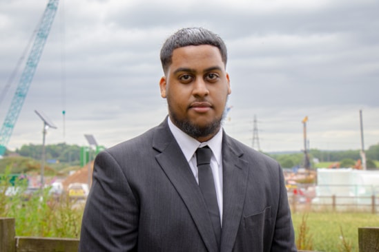 Abdullah Ibrahim is studying Civil Engineering at Birmingham City University: Abdullah Ibrahim is studying Civil Engineering at Birmingham City University