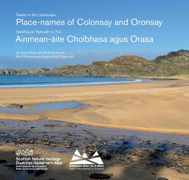 Place-names of Colonsay and Oronsay cover: Place-names of Colonsay and Oronsay cover