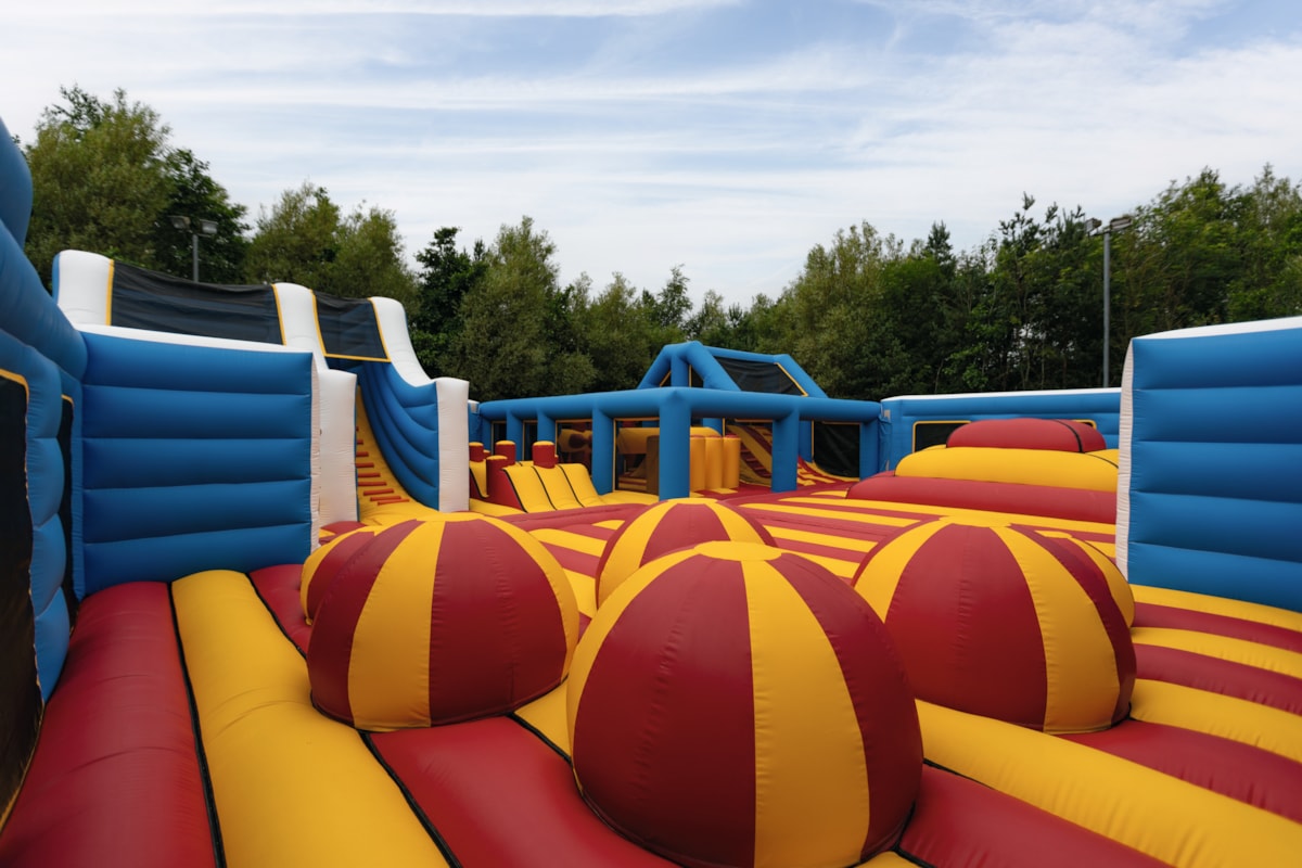 Inflatable Arena at Primrose Valley