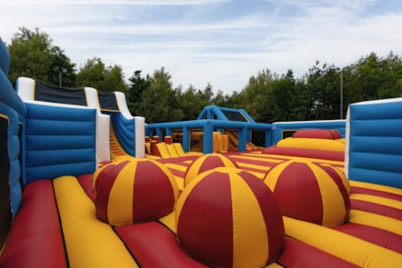 Inflatable Arena at Primrose Valley