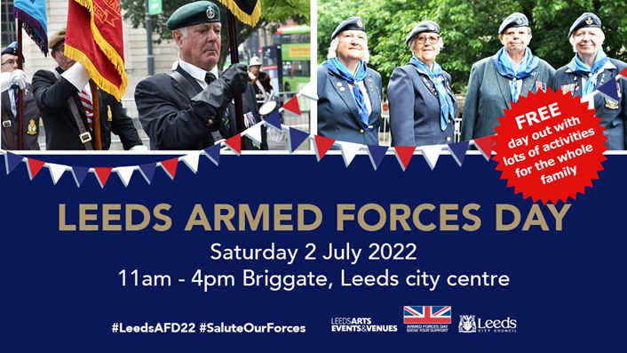 Leeds Armed Forces Day to be marked by a day of festivities and excitement: AFD PR