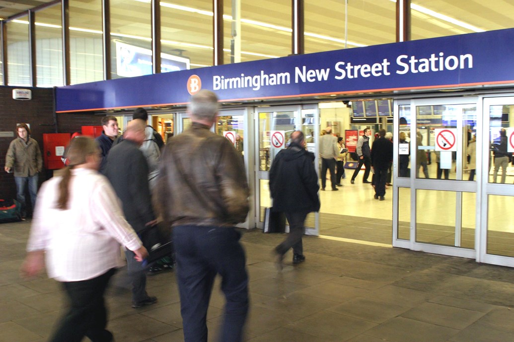 PASSENGERS SAFE AND SECURE AT BIRMINGHAM NEW STREET