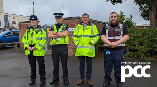 Anti-social behaviour wardens work to tackle most affected areas in Swindon: ASB Wardens Swindon launch 550 x 306 pxls