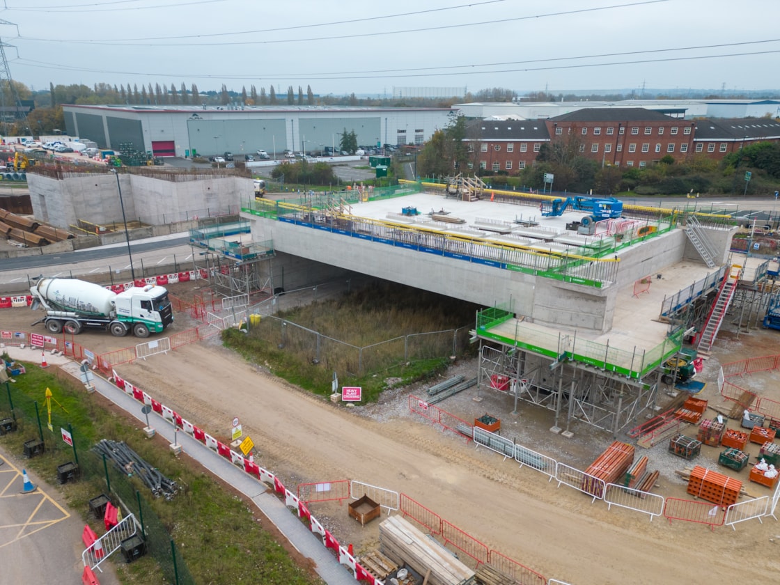 Chattle Hill structure - 1m m3 concrete pour milestone