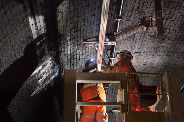 Three quarters of Network Rail’s orange army delivering iconic Severn Tunnel electrification project are from Wales: Severn Tunnel upgrade 2