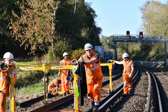 Brighton Mainline Upgrade Ouse Valley Oct 10  (71)