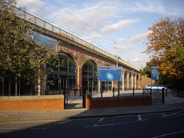 Leeds Church Walk arches