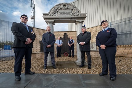 First Glasgow unveil new war memorial garden ahead of Remembrance Day