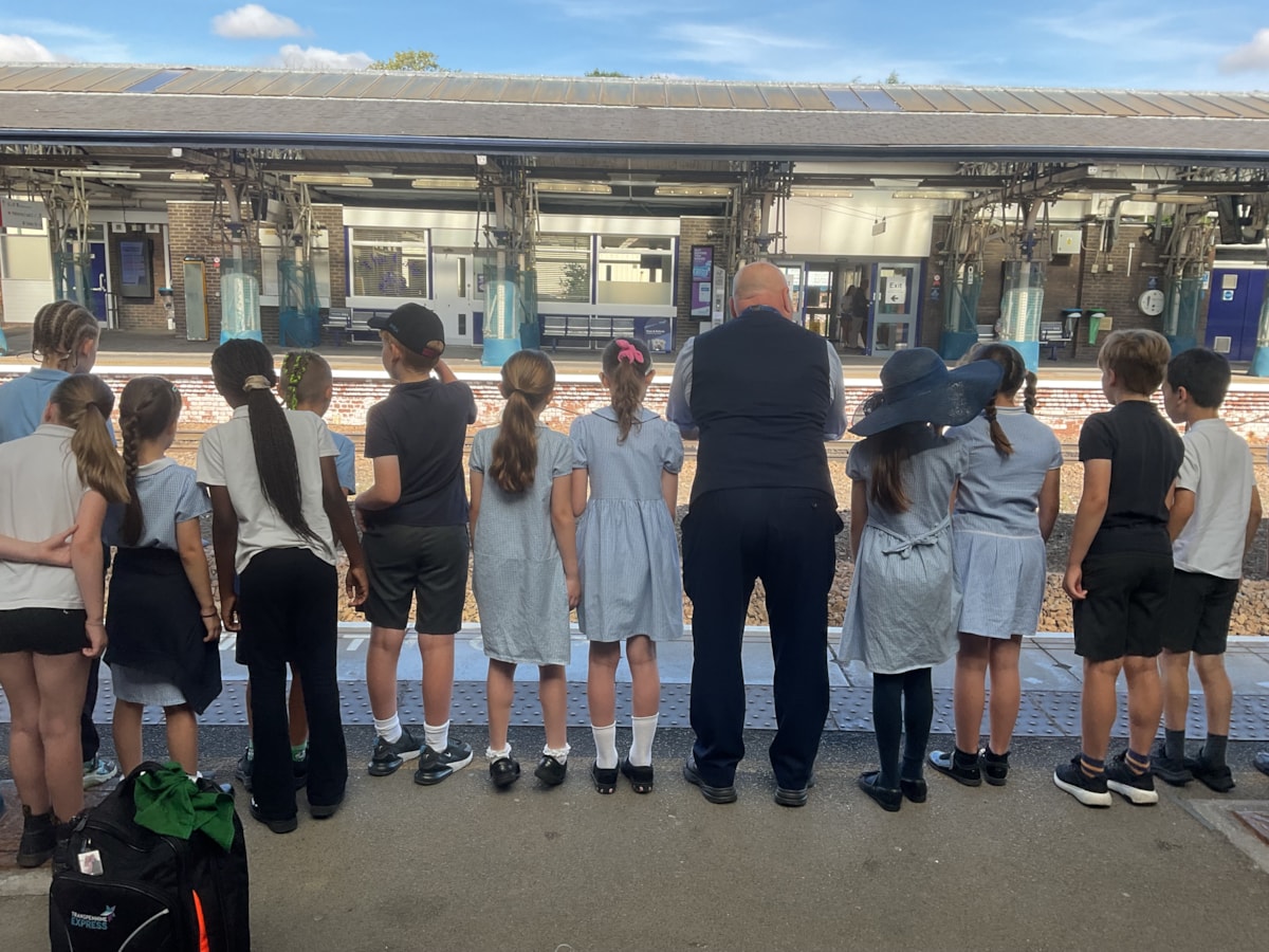 School visit at Selby