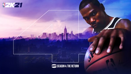 NBA 2K21 - MyTEAM Season 4 - Key Art