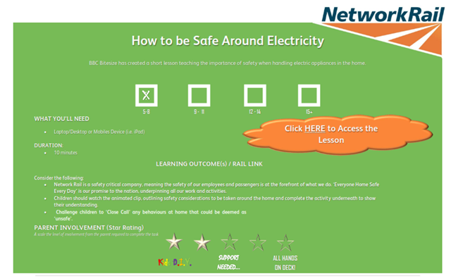 Network Rail creates STEM lockdown learning pack for children: STEM learning pack
