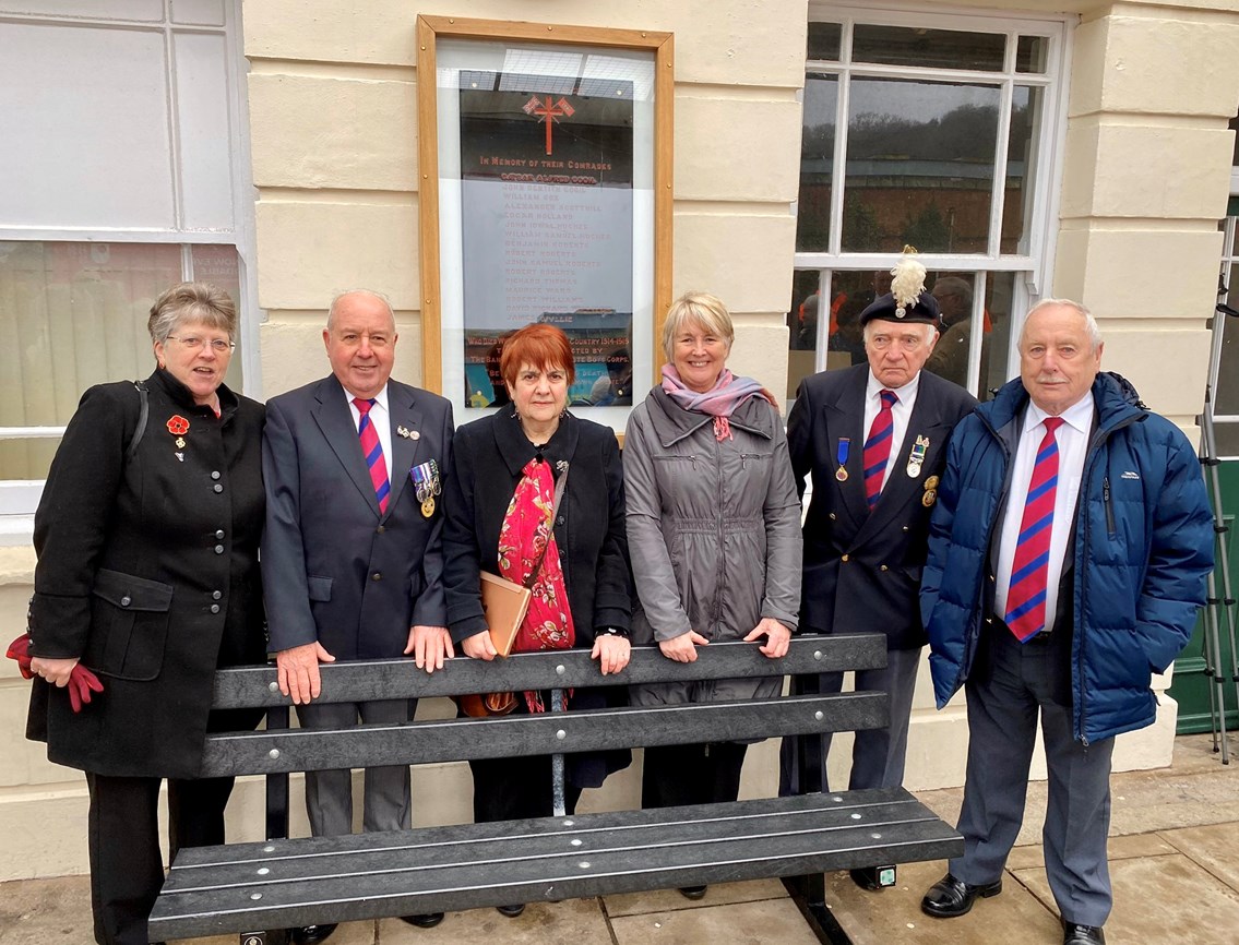 World War One memorial relocation officially welcomed to Bangor railway station: Bangor 1