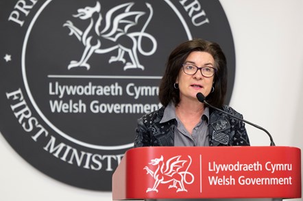 Health Minister, Eluned Morgan