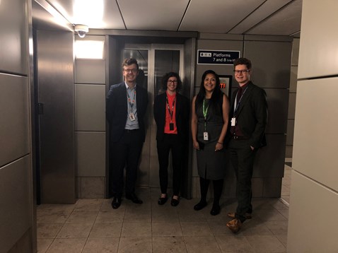 Wessex capacity alliance team Vauxhall lift