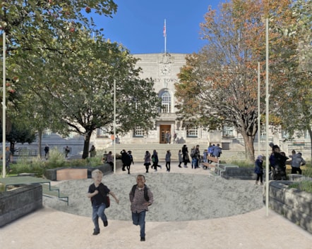 The vision for Hackney Town Hall Square