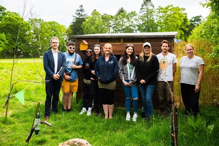 Wildlife Society group shot