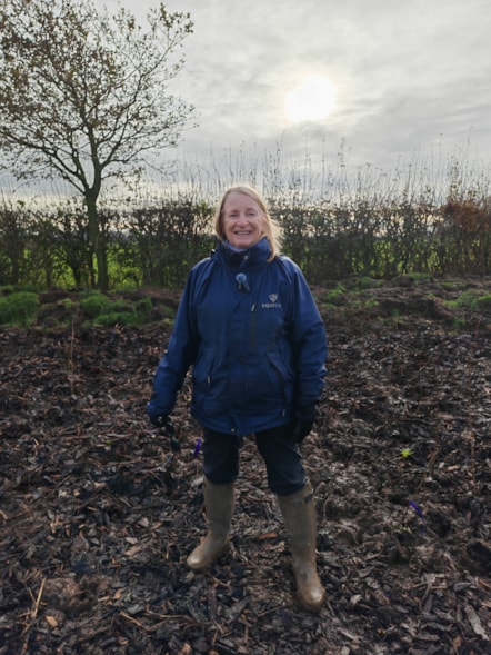 Councillor Jane Barnes, chair of the Treales, Roseacre and Wharles Parish Council