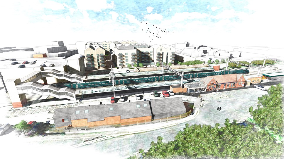 Newbury artist's impression