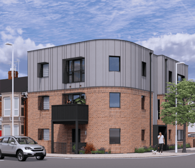 Further CGI views of what the new flats could look like