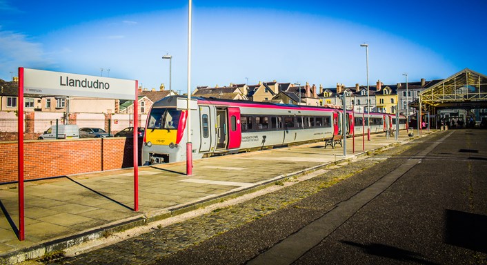 Llandudno station: Credit: Robert Mann