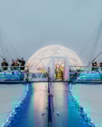 Up at The O2 - Snow Globe: Up at The O2 - Snow Globe