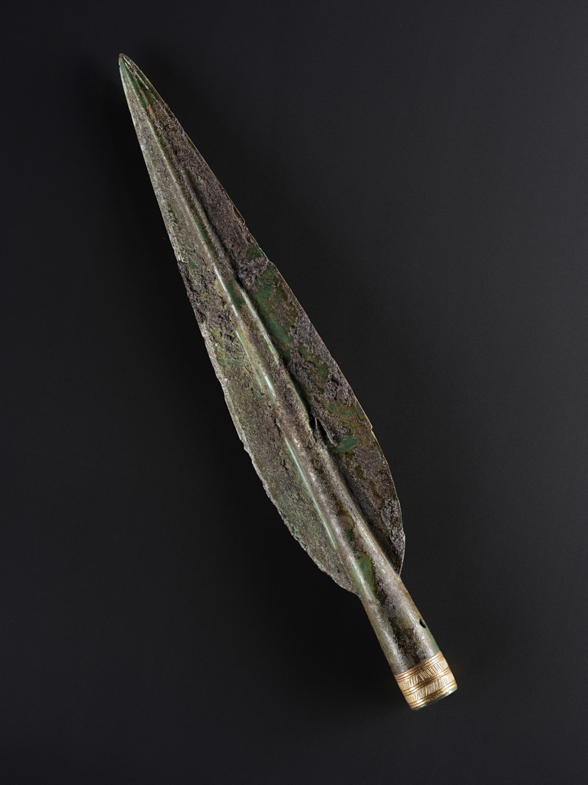 Spearhead from the Carnoustie Hoard. Photo © National Museums Scotland