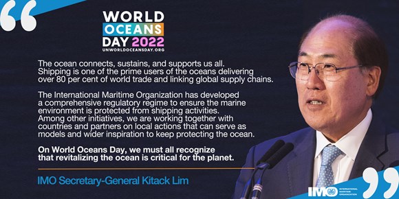 World Ocean Day 8 June 2022: SG quote - World Ocean Day 2022